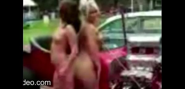  Naked at  the Car Show